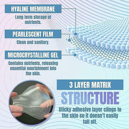 🛒🛍️✨50% OFF Hot Sale🏷️WATERFLY® Freezing Mask, 5 Pairs, for Facial Nourishment🌱 and Wrinkle Removal Water Butterfly