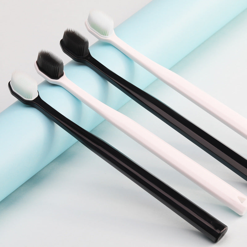 Nano toothbrush silicone adult home family pack combination pack dropshipping small head men's toothbrush soft bristles nano